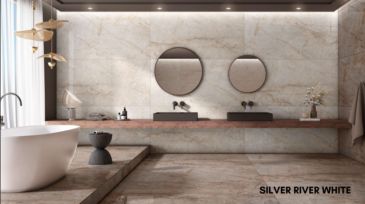 SILVER RIVER GLOSSY TILES